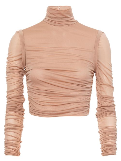 Top din textură semi-transparentă