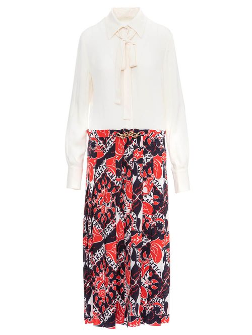 Rochie midi cu imprimeu