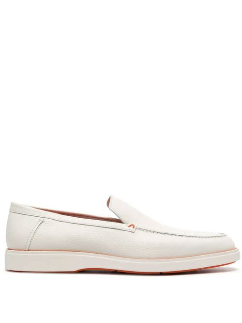 Pantofi slip-on albi