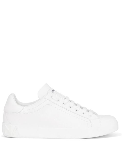 Pantofi Portofino albi