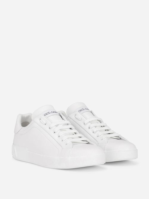 Pantofi Portofino albi