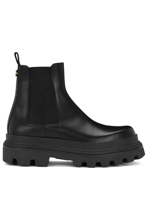 Ghete Chelsea din piele
