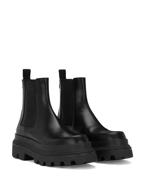 Ghete Chelsea din piele