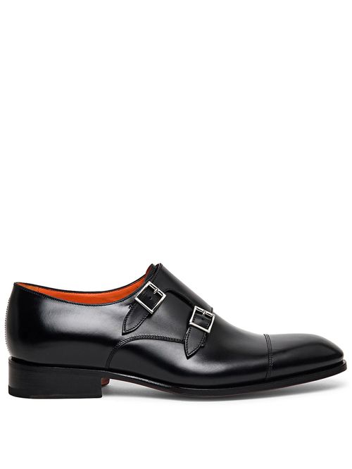 Pantofi Monk din piele