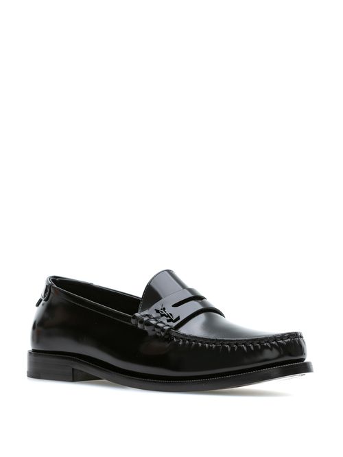 Pantofi loafers logo YSL