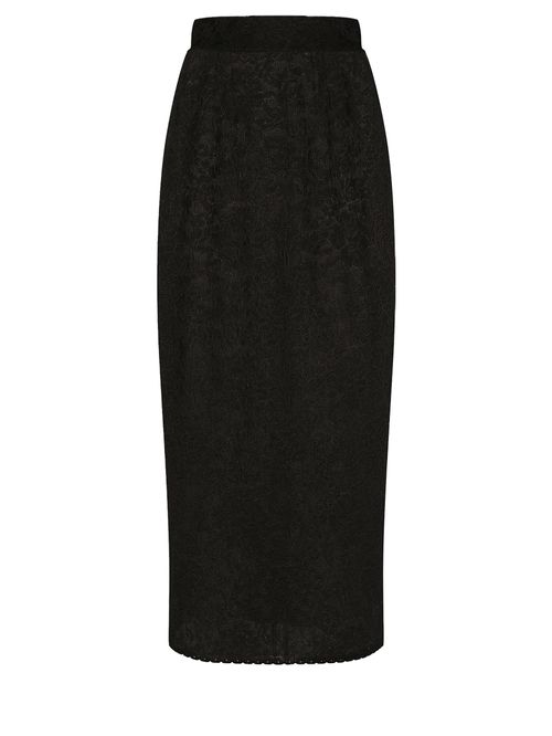 Fustă midi elastică