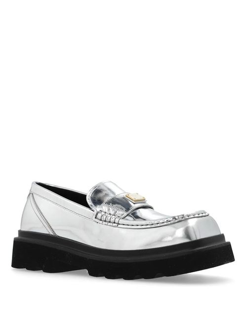 Pantofi slip-on placă logo