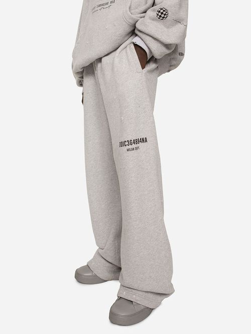 Pantaloni joggers gri