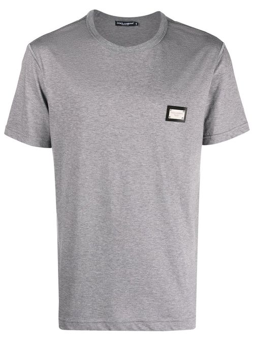 Tricou gri logo tag