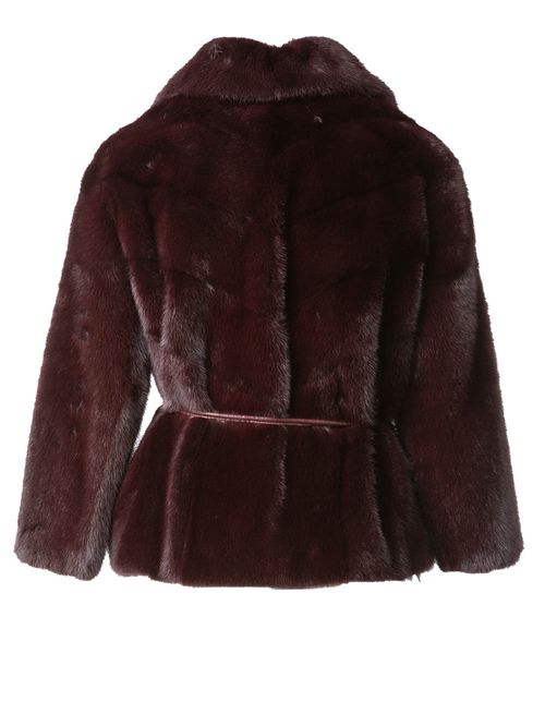 Haină scurtă din blană