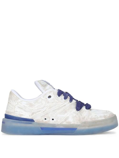 Pantofi sport New Roma albi