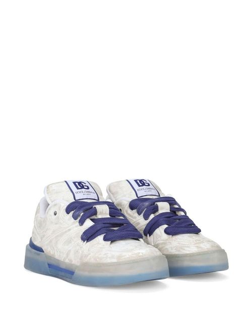Pantofi sport New Roma albi