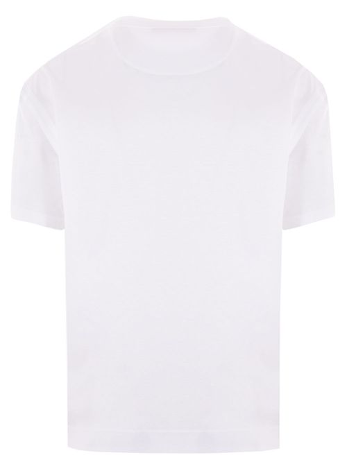 Tricou alb patch logo