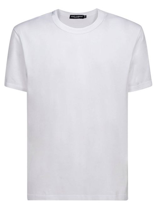 Tricou alb patch logo