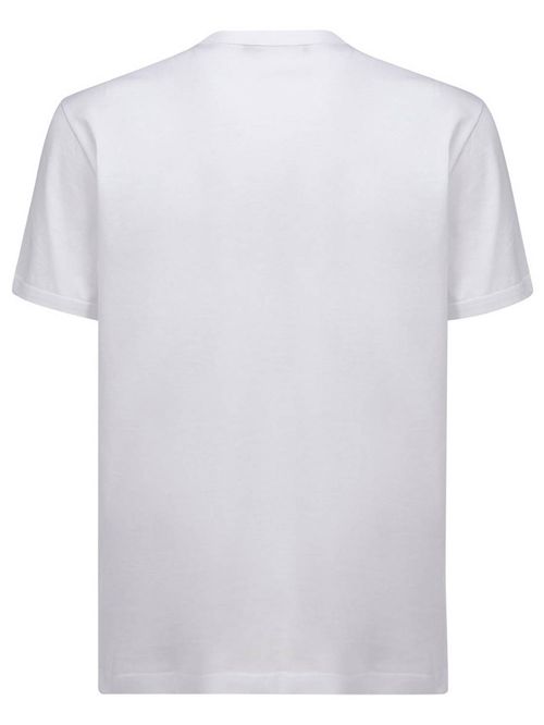 Tricou alb patch logo