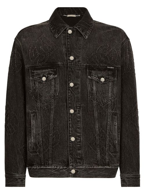 Geacă din denim laser DG