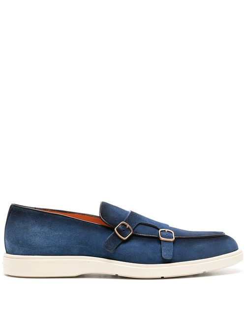Pantofi slip-on cu catarame
