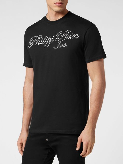 Tricou negru logo frontal