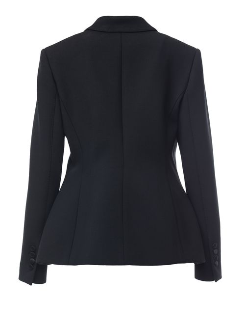 Sacou negru cambrat