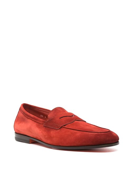 Pantofi Carlo roșu-oranj