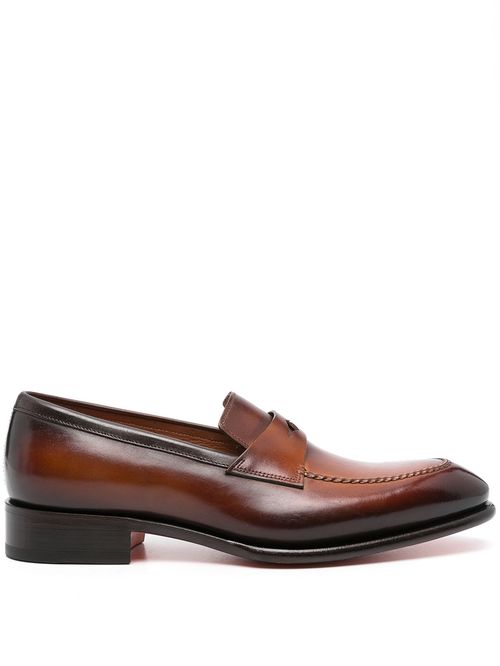 Pantofi slip-on maro