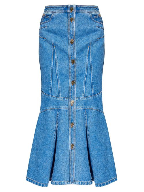 Fustă maxi din denim