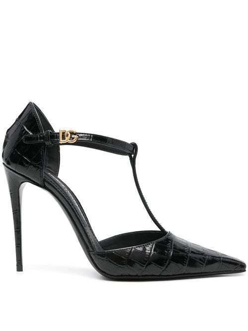 Pantofi din piele lăcuită 11cm