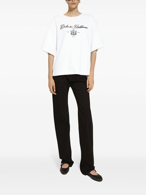 Tricou cu logo frontal