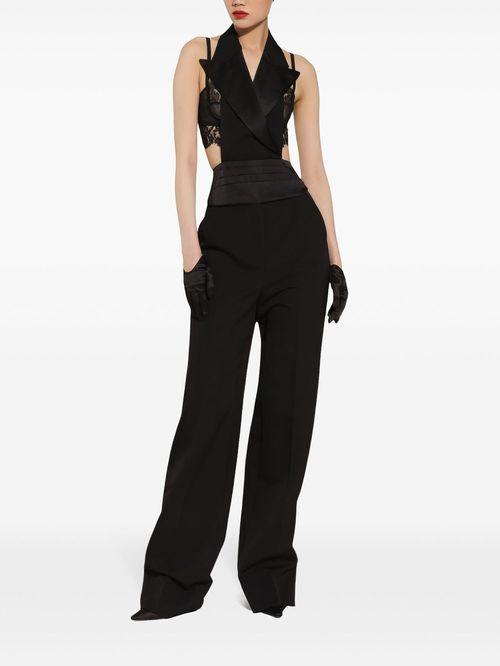 Pantaloni tuxedo negri
