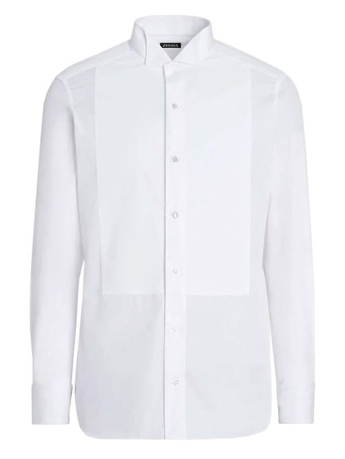 Cămașă albă cu plastron