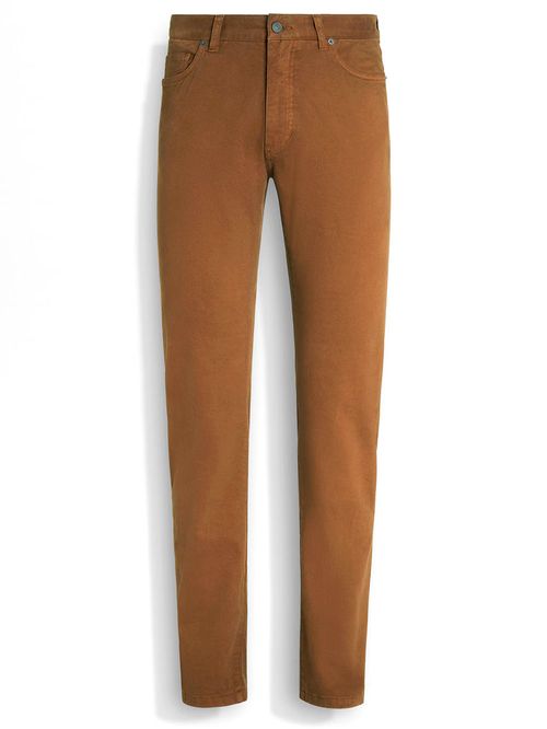 Blugi maro stretch