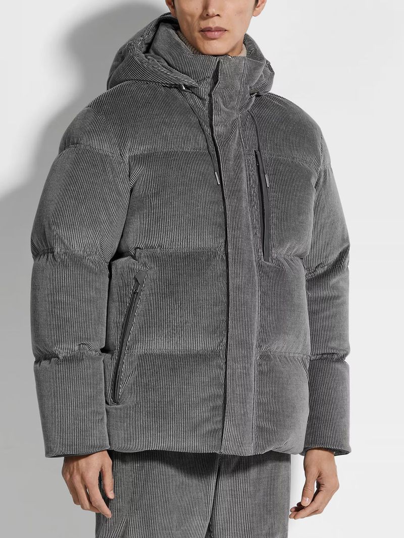 まや Geacă gri matlasată| TOFF.ro - TOFF.ro