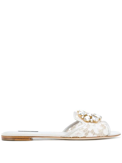 Papuci flat cu pietre