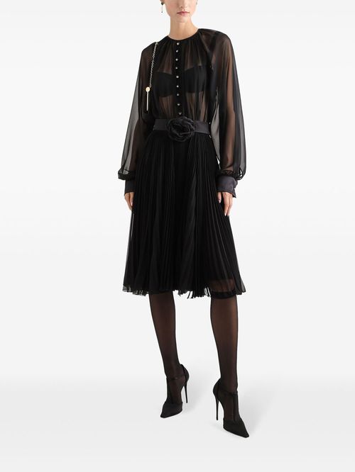 Rochie neagră babydoll