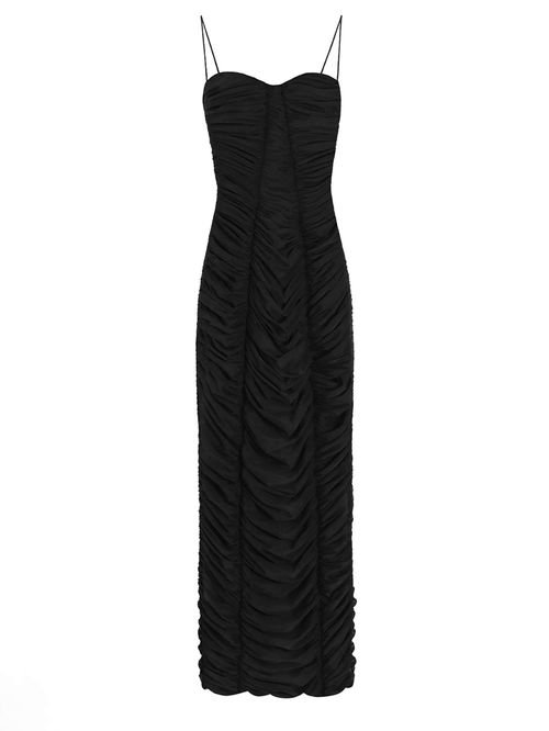 Rochie neagră tulle