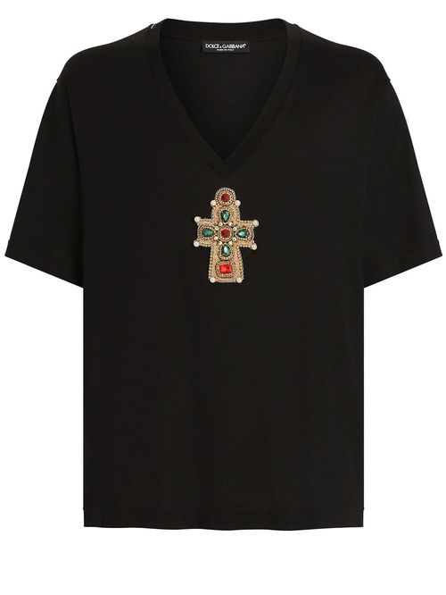 Tricou cu aplicație frontală