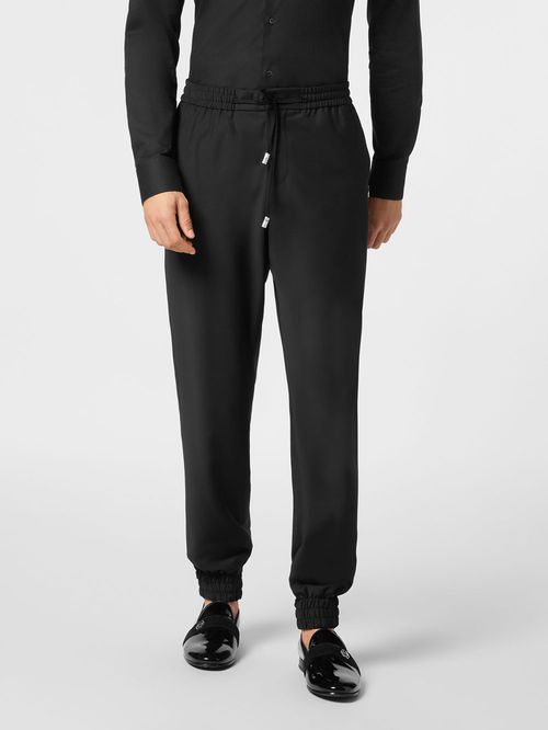 Pantaloni jogging din lână