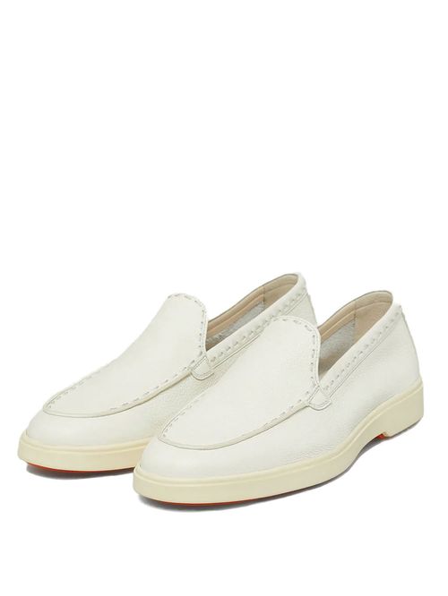 Pantofi loafers din piele