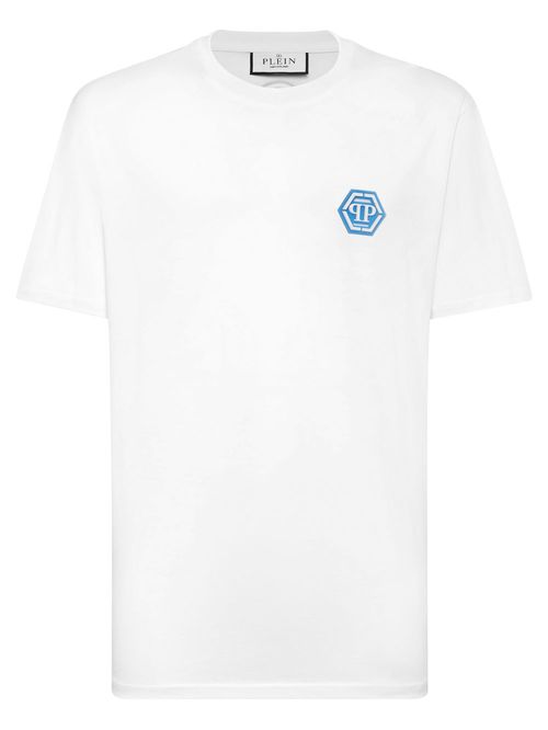 Tricou alb Iconic Plein