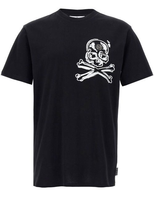 Tricou negru Skull & Bones