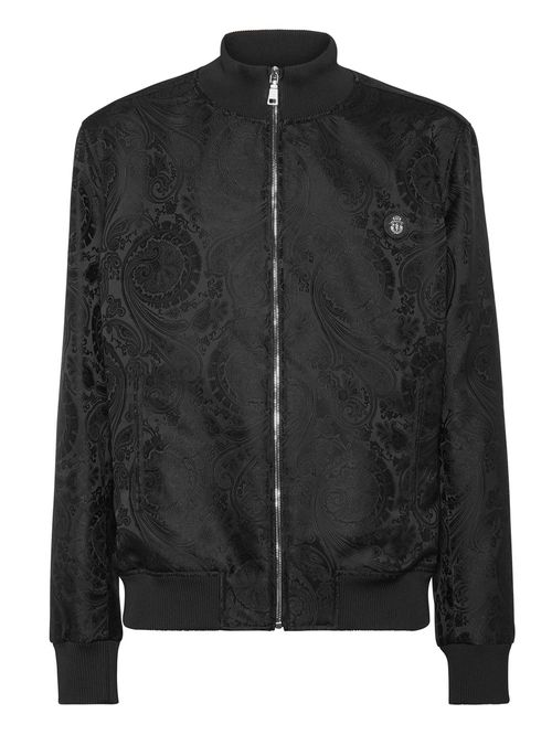Jachetă bomber Jacquard
