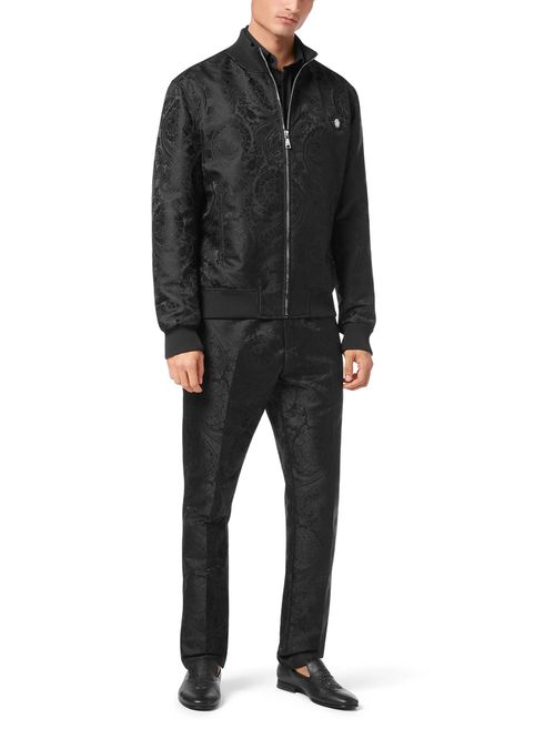 Jachetă bomber Jacquard