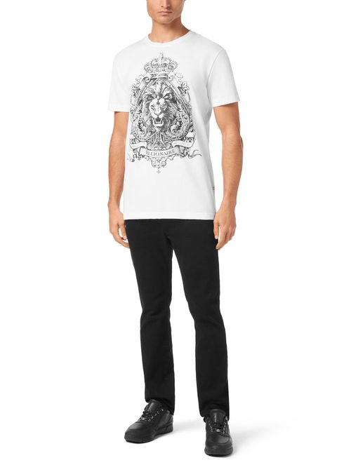 Tricou alb SS cu imprimeu