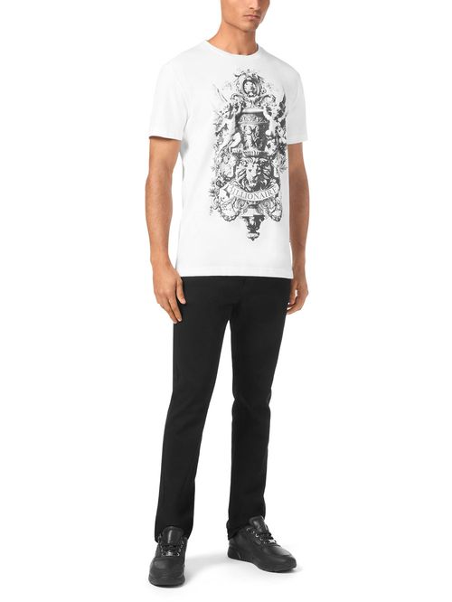 Tricou alb cu imprimeu