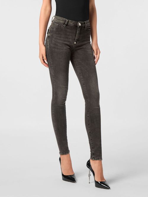 Blugi jegging logo