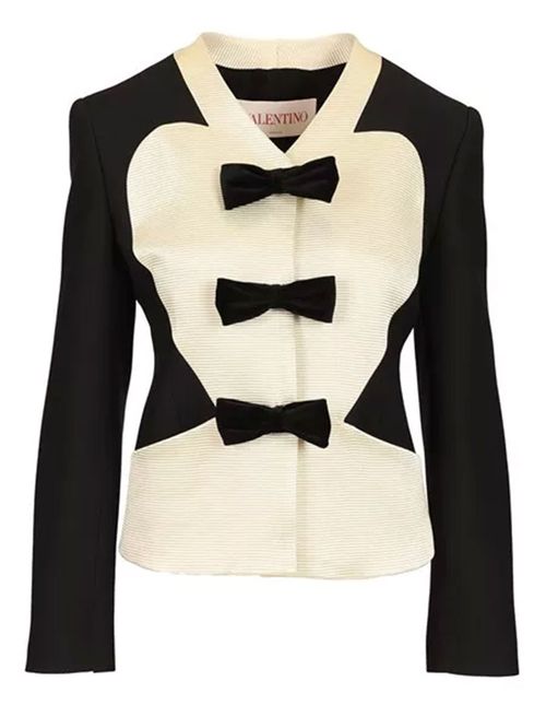 Sacou Crepe Couture cu funde