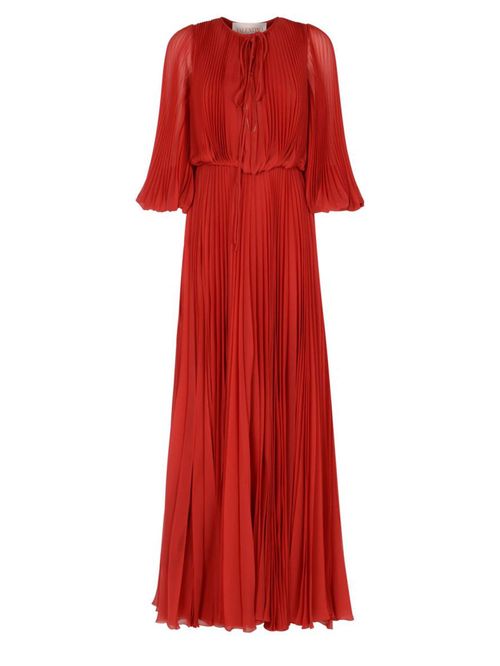 Rochie maxi plisată