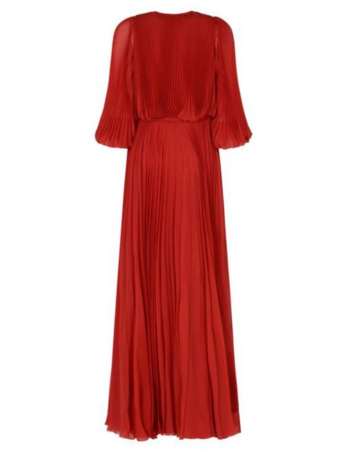 Rochie maxi plisată