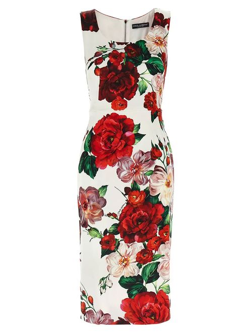 Rochie midi cu flori