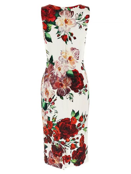 Rochie midi cu flori